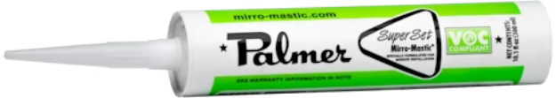 Picture of Palmer SuperSet Mirro-Mastic® (10oz Cartridge)